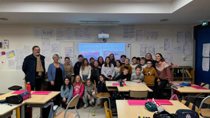 Les &eacute;l&egrave;ves de Chabottes proposent une loi pour lutter contre la pollution des oc&eacute;ans