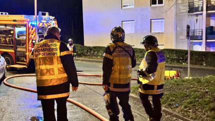 R&eacute;veil brutal pour les habitants d'un immeuble &agrave; Gap : un incendie ravage les caves, cinq personnes hospitalis&eacute;es