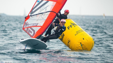 Titouan Allamanno Savoy, l'un des espoirs haut-alpins de windfoil ?