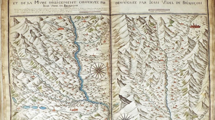 Un atlas, oeuvre d'un Briançonnais, acquis lors d'une vente aux enchères par le Département Un atlas, oeuvre d'un Briançonnais, acquis lors d'une vente aux enchères par le Département