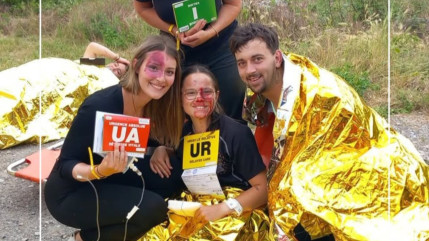 Un exercice de sécurité civile grandeur nature à Embrun Un exercice de sécurité civile grandeur nature à Embrun