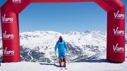 Un record du monde féminin sur la piste de Chabrières à Vars Un record du monde féminin sur la piste de Chabrières à Vars