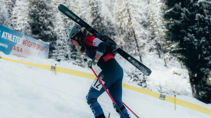 Une &eacute;tape de la Coupe du monde ISMF de ski alpinisme &agrave; Puy Saint Vincent