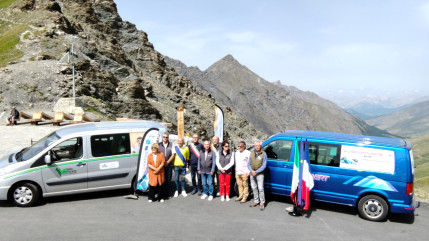 Une navette relie d&eacute;sormais le Queyras et l&rsquo;Italie par le col Agnel
