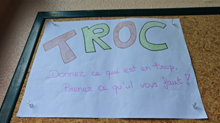 Une ressourcerie g&eacute;r&eacute;e par des coll&eacute;giens &agrave; Fontreyne &agrave; Gap