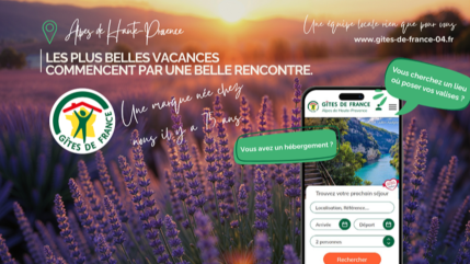 Vous cherchez un h&eacute;bergement ? Avec G&icirc;tes de France&reg;, trouvez le logement id&eacute;al en quelques clics.